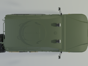 GAZ VPK-233136 Tiger 3D 모델