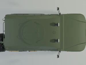 GAZ VPK-233136 Tiger 3D Model