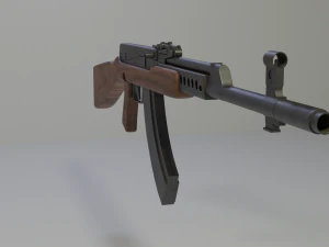 Sudajew AS-44 Model 3D