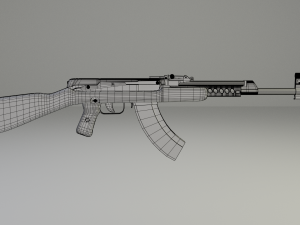 Sudaev AS-44 Model 3D