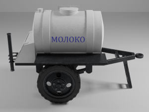 USSR barrel for sale drinks 3D Modell