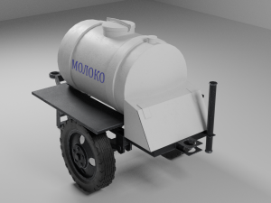 USSR barrel for sale drinks 3D Modell