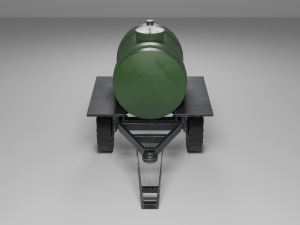 USSR barrel for drinks Modello 3D
