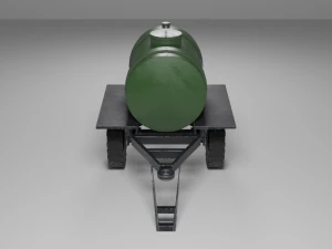 USSR barrel for drinks 3D Model