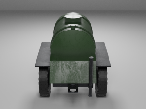 USSR barrel for drinks Modello 3D