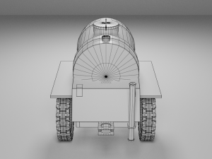 USSR barrel for sale drinks 3D Model