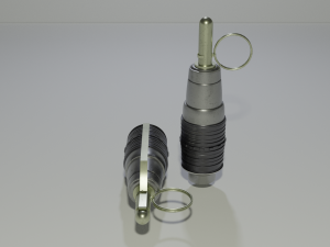 Grenade-khattabka VOG-25P Modelo 3D