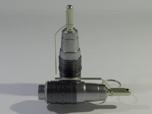 Grenade-khattabka VOG-25P Modello 3D