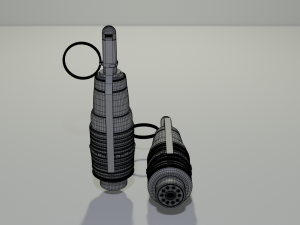 Grenade-khattabka VOG-25P Modello 3D
