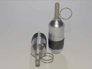 Granada-khattabka VOG-25 Modelo 3D