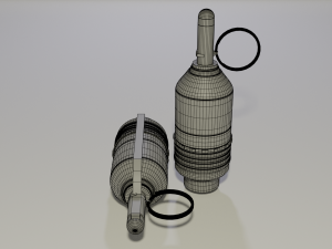 Grenade-khattabka VOG-25 3D Модель