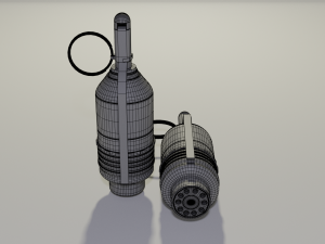 Grenade-khattabka VOG-25 3D Модель
