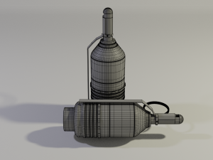 Grenade-khattabka VOG-25 3D Модель