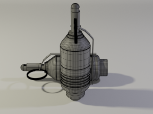 Grenade-khattabka VOG-25 3D Модель