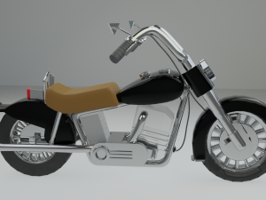 Motorcycle 3D 模型
