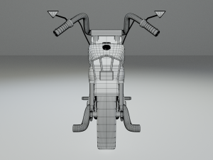 Motorcycle 3D 模型