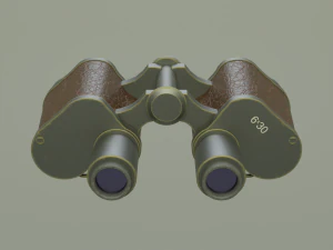 Soviet binoculars 3D Model