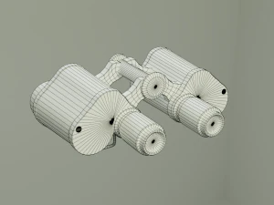 Soviet binoculars 3D Model