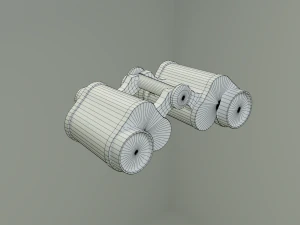 Soviet binoculars 3D Model