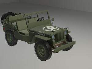 Willys MB 3D Модель