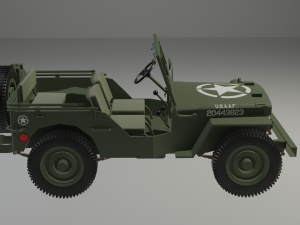 Willys MB Modèle 3D