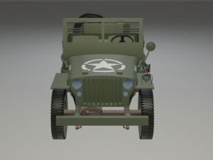 Willys MB Modèle 3D