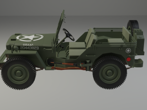 Willys MB Modèle 3D
