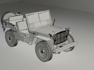 Willys MB Modèle 3D