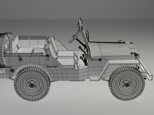Willys MB Modèle 3D