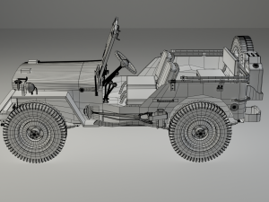 Willys MB Modèle 3D