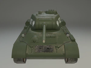 T-34-85 RUDY 3D Model