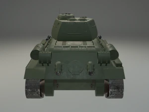 T-34-85 RUDY 3D Model