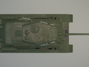 T-34-85 RUDY Model 3D