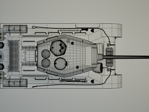 T-34-85 RUDY Model 3D