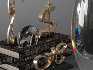 feathers decorative set coronarenderer - vray 3D Model