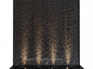 2 aqua fall waterfall Modèle 3D