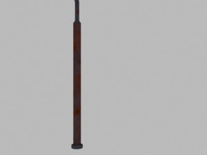 rust street light 3D Model