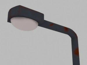 rust street light 3D Model