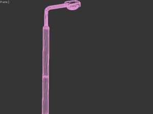 rust street light 3D Model