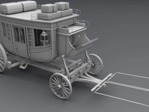 carriage 3D Model