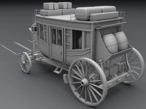 carriage 3D Model