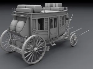 carriage 3D Model