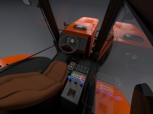 farm tractor 3D Model