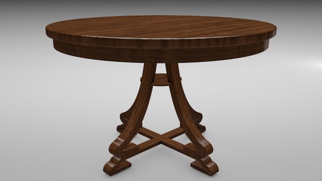 table Model 3D .c4d .max .obj .3ds .fbx .stl .blend 