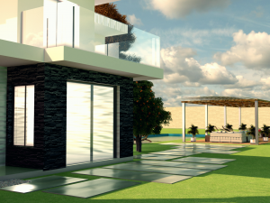 villa 3D Model