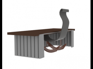 desk 3D Model