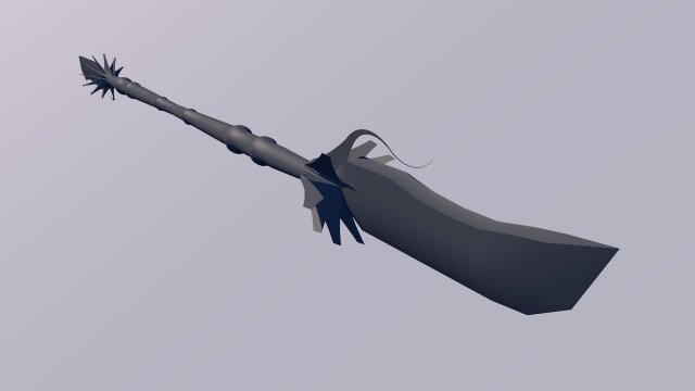 double bladed Modèle 3D .c4d .max .obj .3ds .fbx .stl .blend 