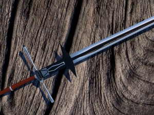 Sword - zweihander txtur Modelo 3D