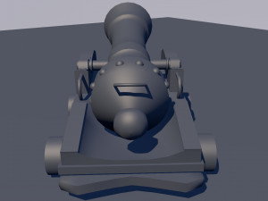 Cannon Modèle 3D