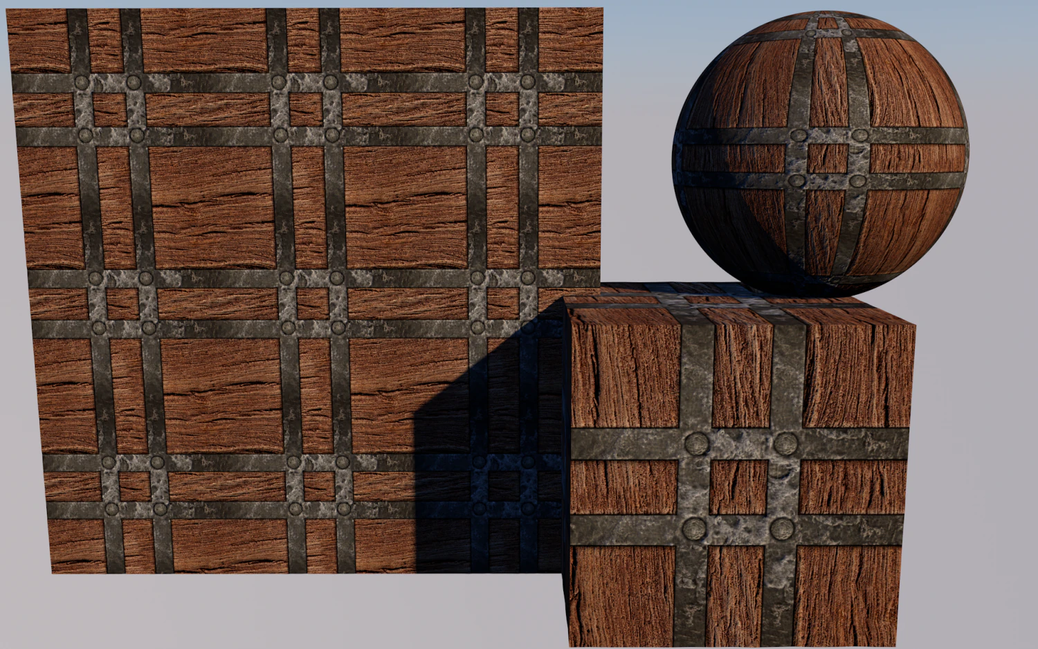textura - madeira met&aacute;lica Texturas CG .c4d .max .obj .3ds .fbx .stl .blend 